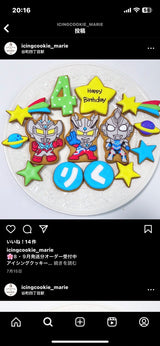 8/14　中山ひとみ様　ウルトラマンとプリキュア