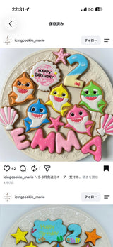 11/2　中牧咲希様　ベイビーシャーク