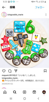 1/22　松葉美和様　マリオとマイクラ