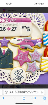 1/6☆　中田優華様　飛行機