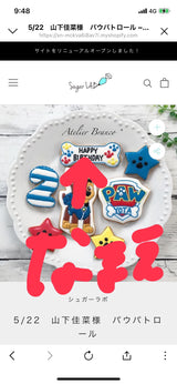5/15　 奥山みか様　パウパトロール
