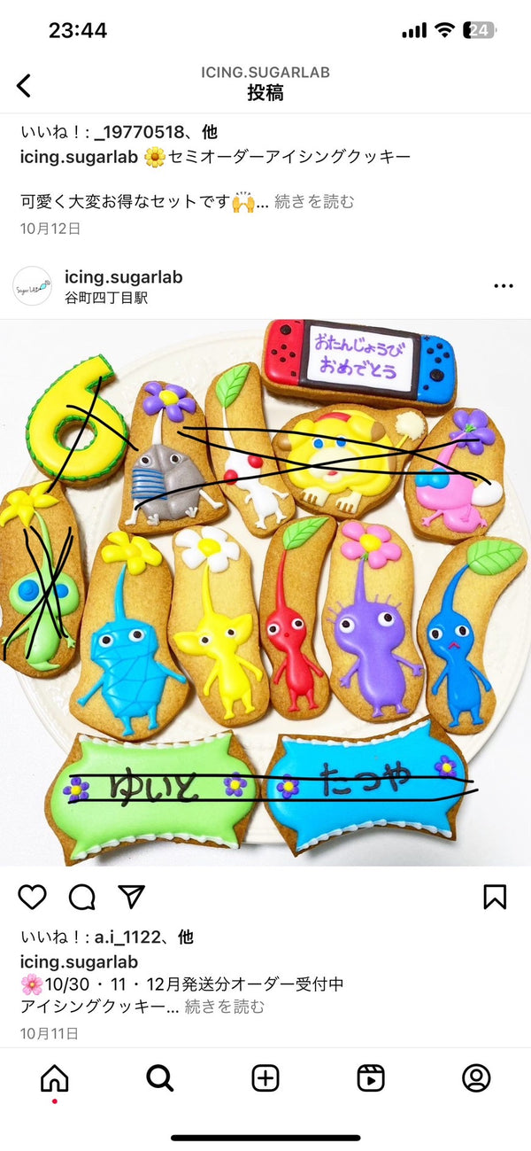 1/8　 續木杏理様　ピクミン