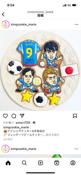 7/31　萬祐美様　サッカー日本代表