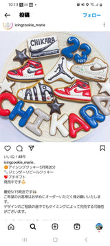 8/7　岸本　望様　スニーカーとクロミちゃん