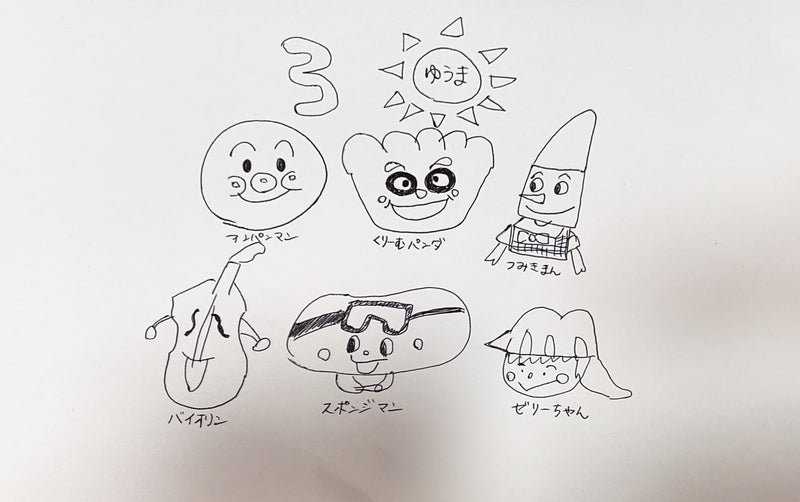 1/27　布施葵様　アンパンマン