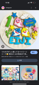 4/30　やまだかおり様　ベイビーシャーク