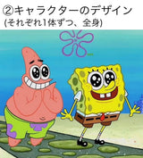 7/8☆　綿内 実来様　スポンジボブ