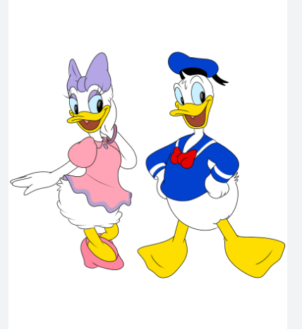 1/29　伊藤　絢子様　ドナルドとデイジー