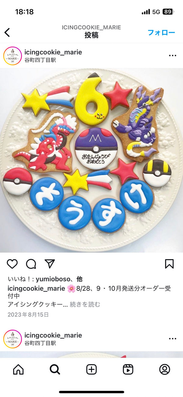 1/29　山嵜美甫様　ポケモン