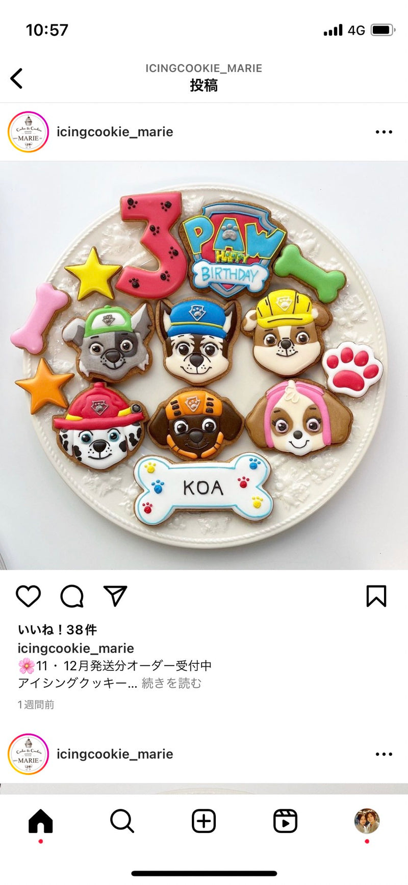 1/8　山岸未央様　パウパトロール