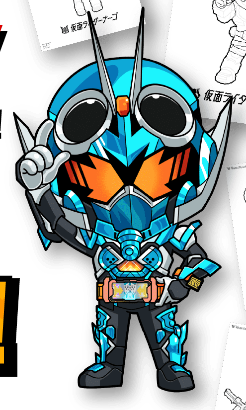 1/8　山際可奈様　仮面ライダー