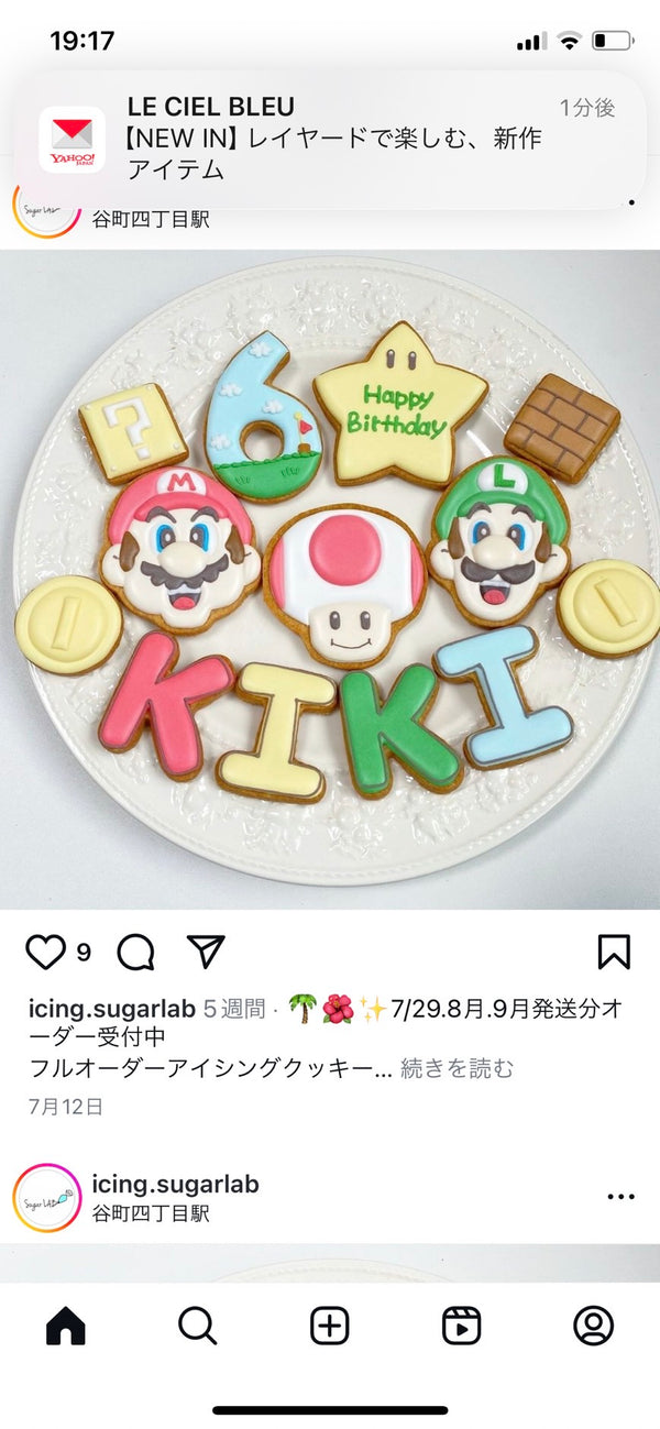 10/15☆　金山紗智子様　マリオ