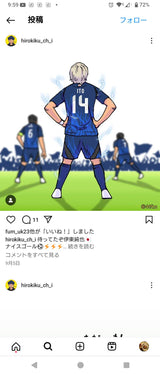 10/21☆　千葉淑子様　サッカー