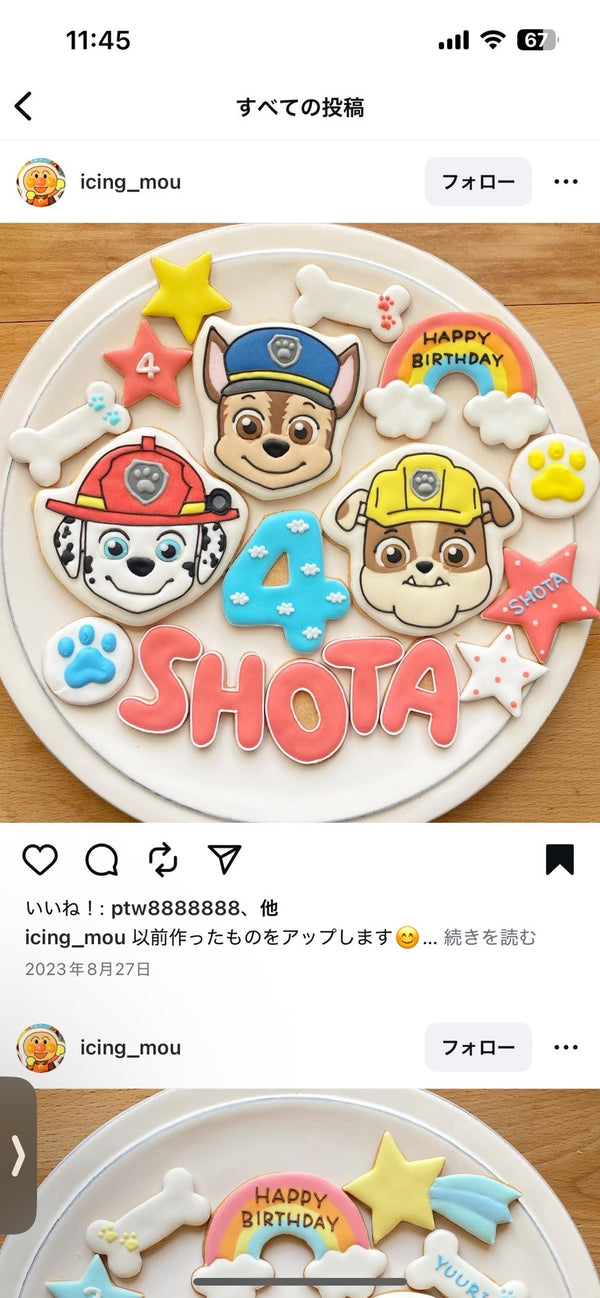 9/8　杉本真美様　パウパト