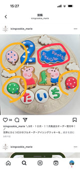 12/1　白井瑞希様　ペッパピッグ