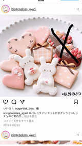 3/20　谷田裕美様　うさぎとくまとドレス