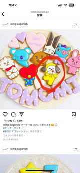 4/17　神里　伶奈様　BT21とミッフィー