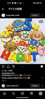 12/19　小高綾香様　パウパトロール