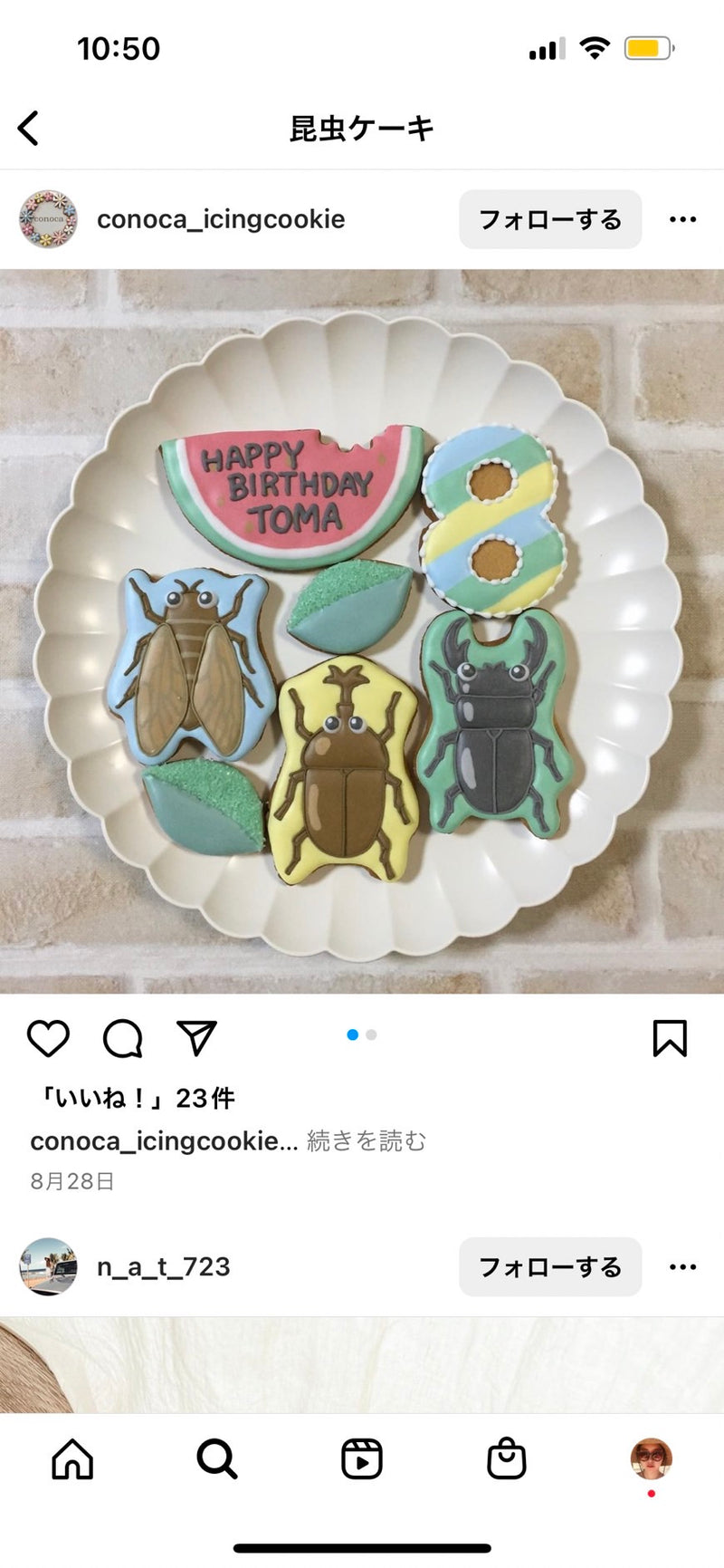 10/10 昆虫　森岡　海様