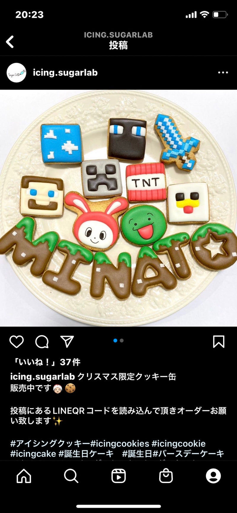 1/23 藤田瑠璃様　マイクラ