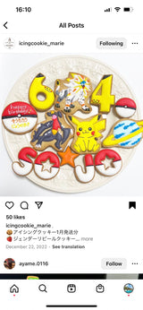 1/30 力石　美奈子様　ポケモン