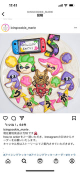 11/7 前田絵梨様　スプラトゥーン