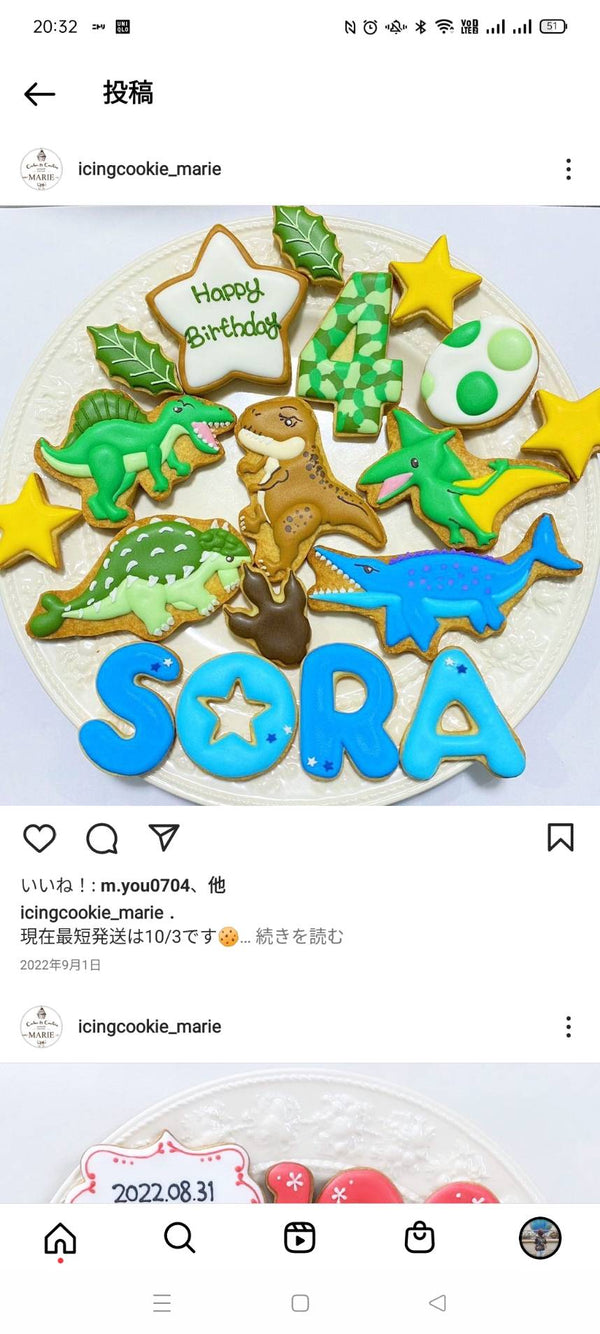 1/30 相原美里様　恐竜