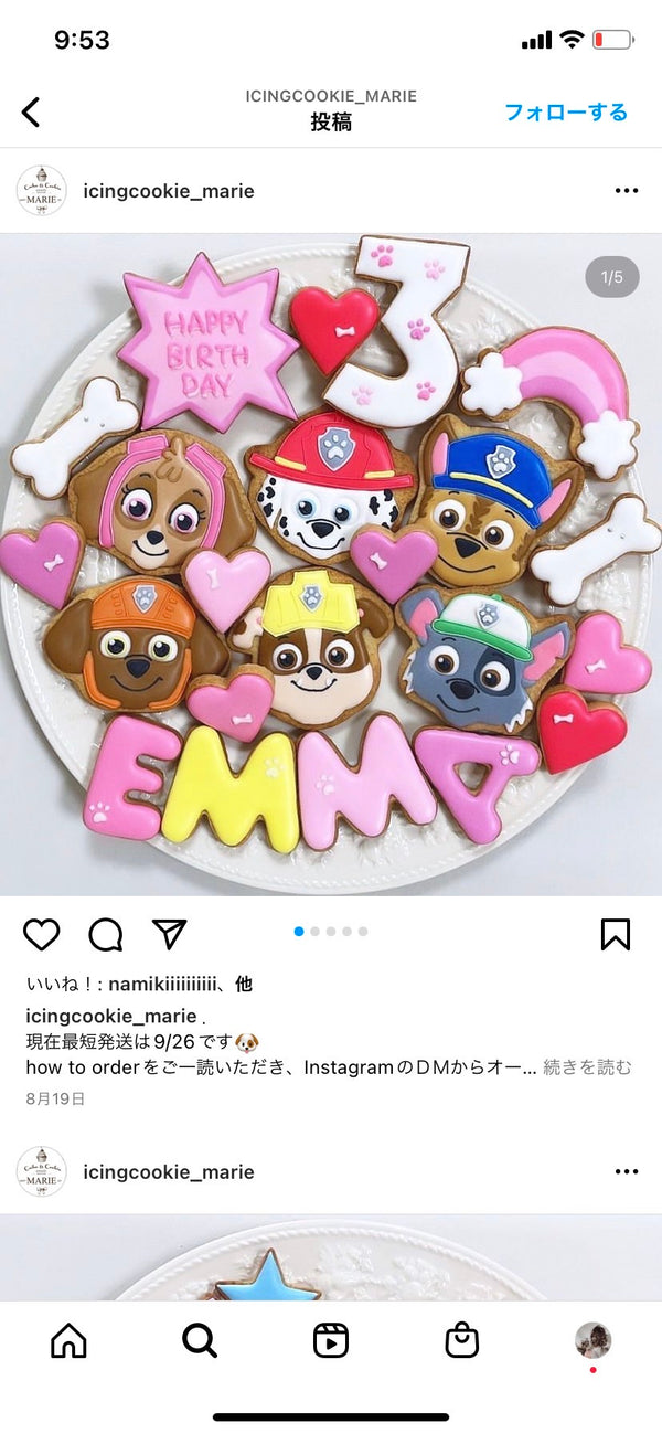 10/17 パウパトロール　海津 泉様