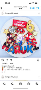 2/20 元井智美様　スパイダーマン